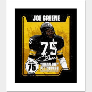 Joe Greene Pittsburgh Card Posters and Art